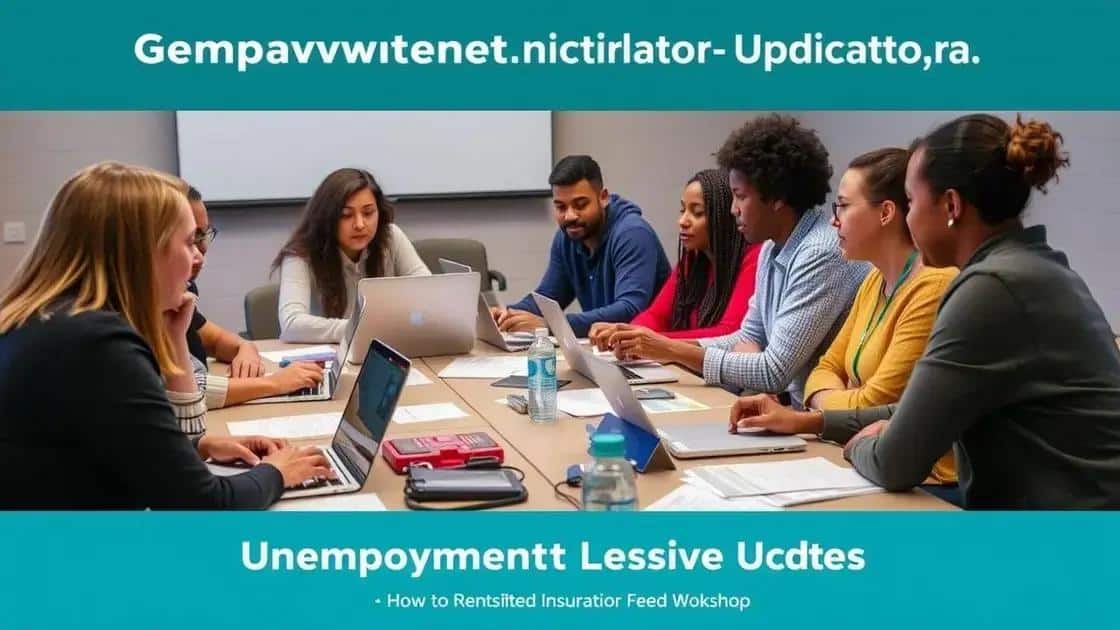 Resources for learning about unemployment insurance updates