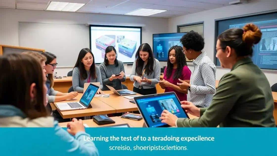 Leveraging technology in teacher training