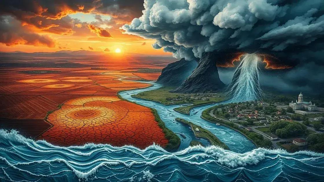 Practical effects of climate change on weather patterns