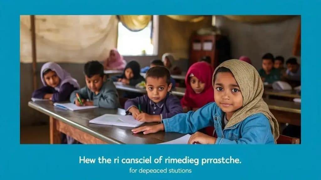 Education cuts disproportionately impact displaced populations