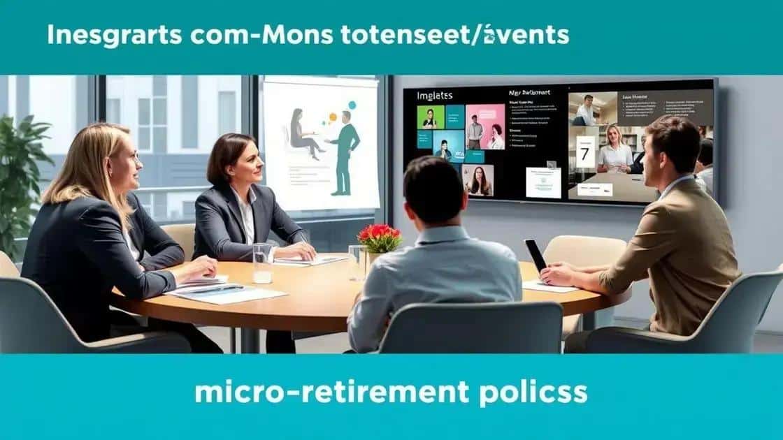 How to implement micro-retirement in your workplace