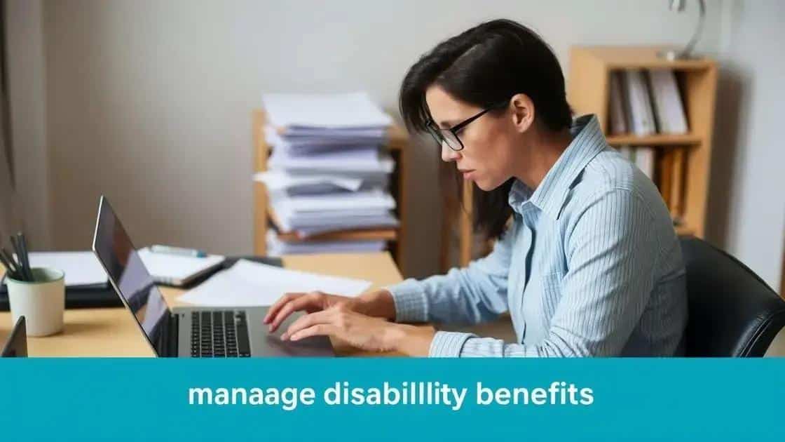 Resources for managing your benefits effectively
