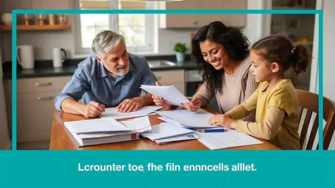 Eligibility requirements for family aid