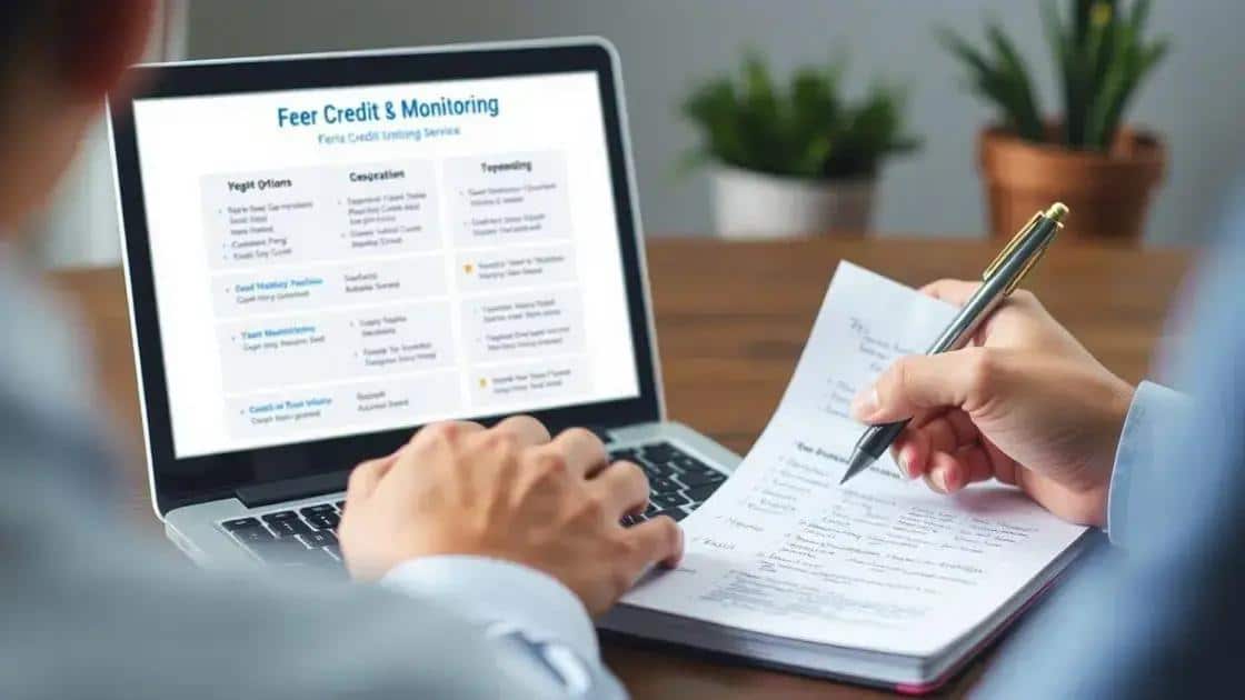 How to choose the right credit monitoring service