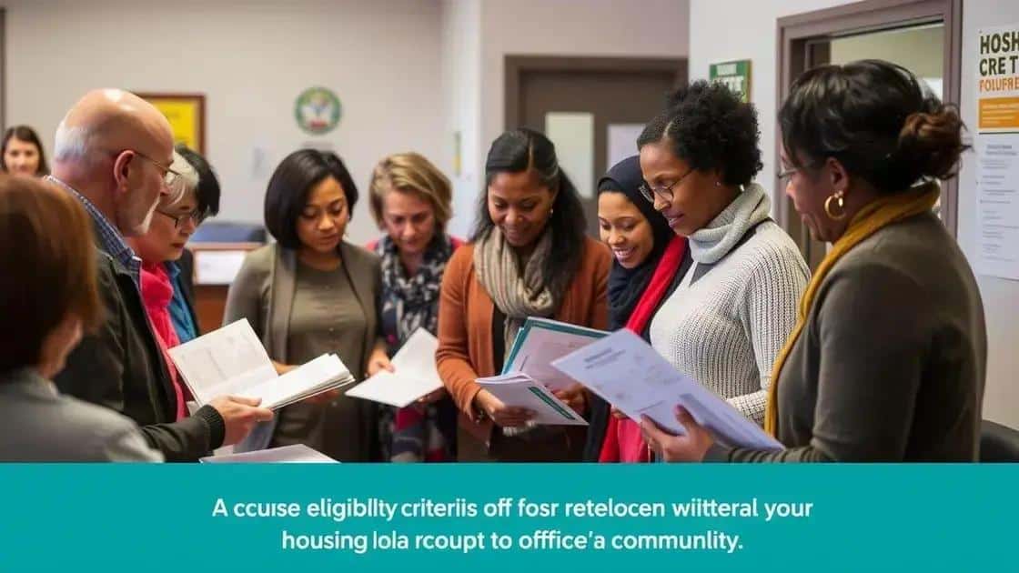 Eligibility criteria for housing vouchers