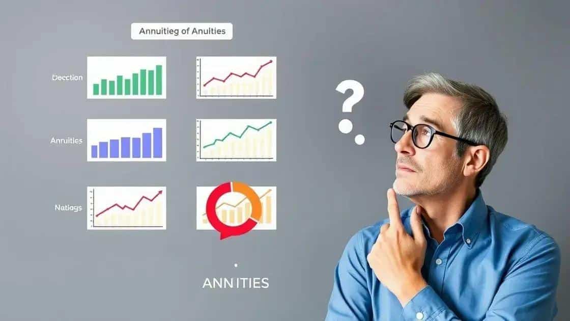 Types of annuities available for retirement planning