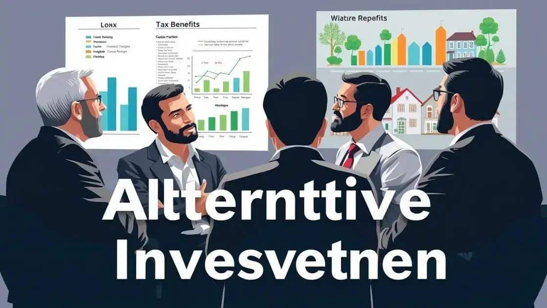 Tax benefits of alternative investments