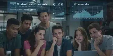 Students discussing federal student loan changes for 2025