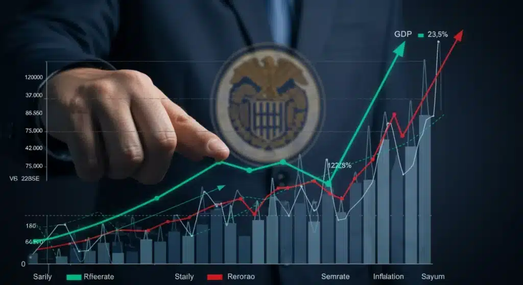 Federal Reserve 2025 Outlook: 3% GDP Growth Amidst Inflation
