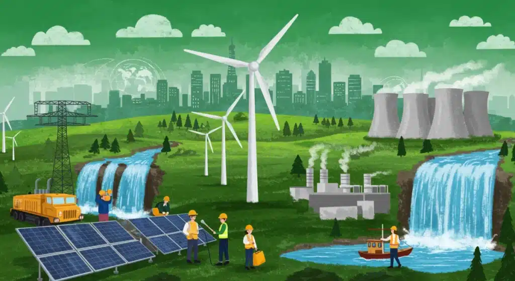 Federal Investment: $100B in Renewable Energy, 500K Jobs by 2026