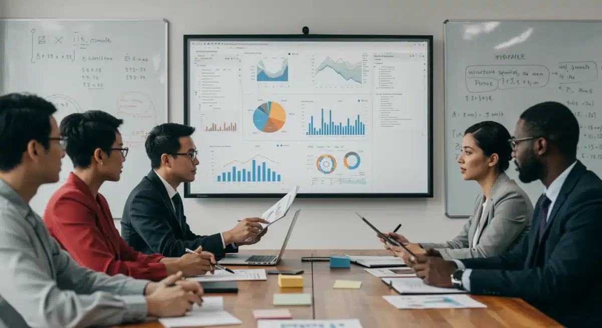 Financial advisors discussing 2026 tax strategy and projections