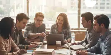 Students discussing 2026 student loan reforms and financial planning