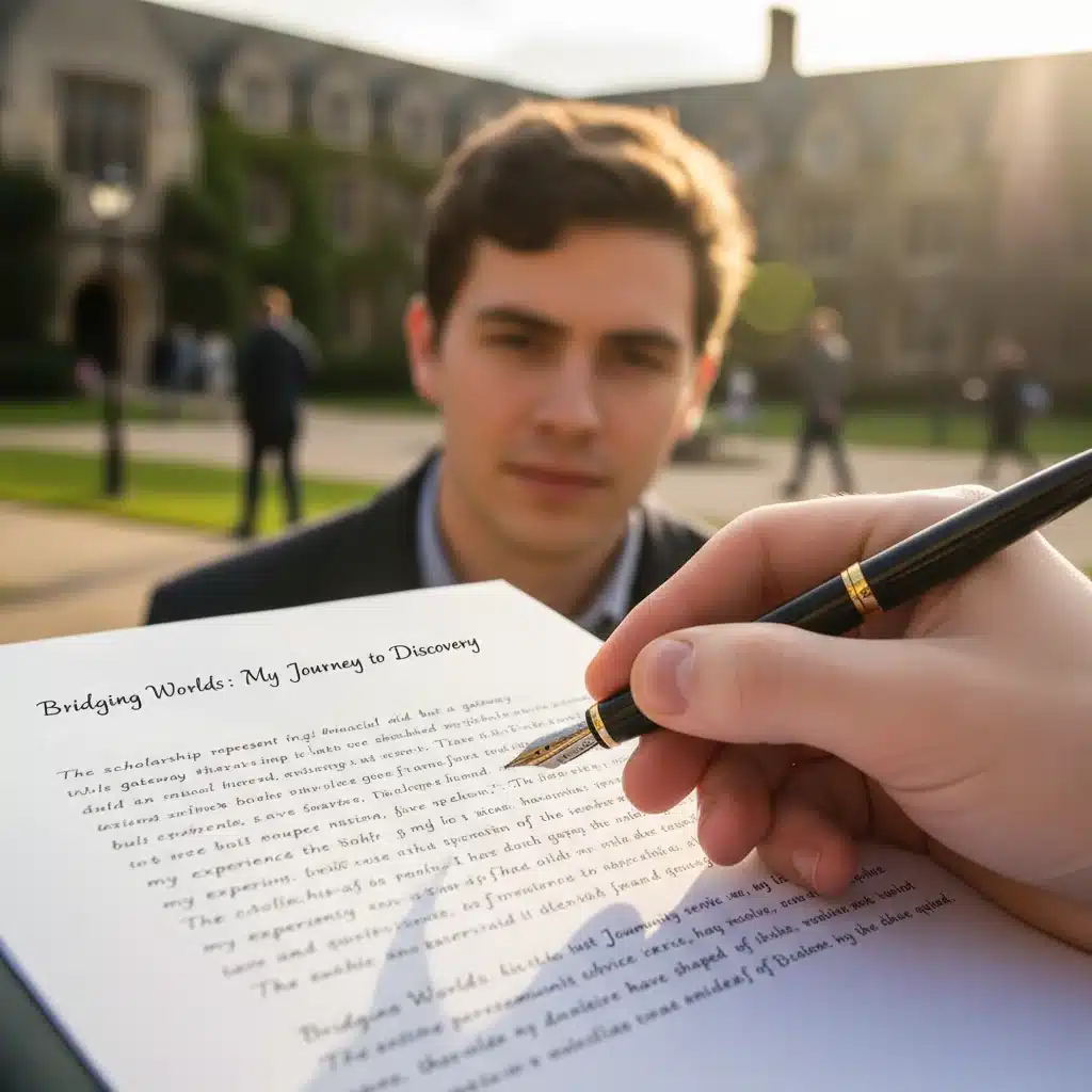 Writing a compelling scholarship essay for college