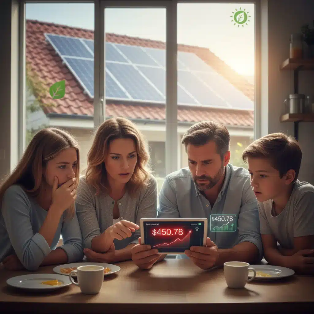 Household budget impact from rising energy prices due to climate policies